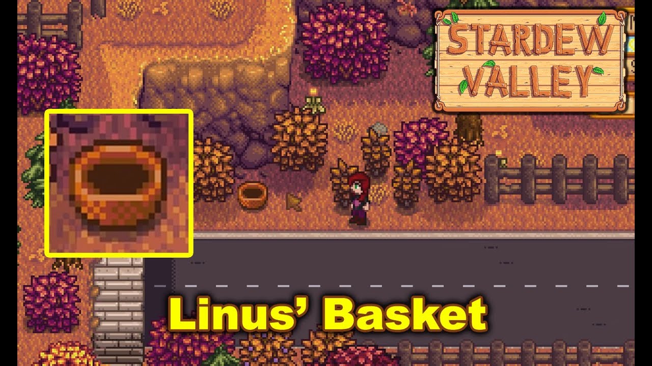 linus basket stardew valley