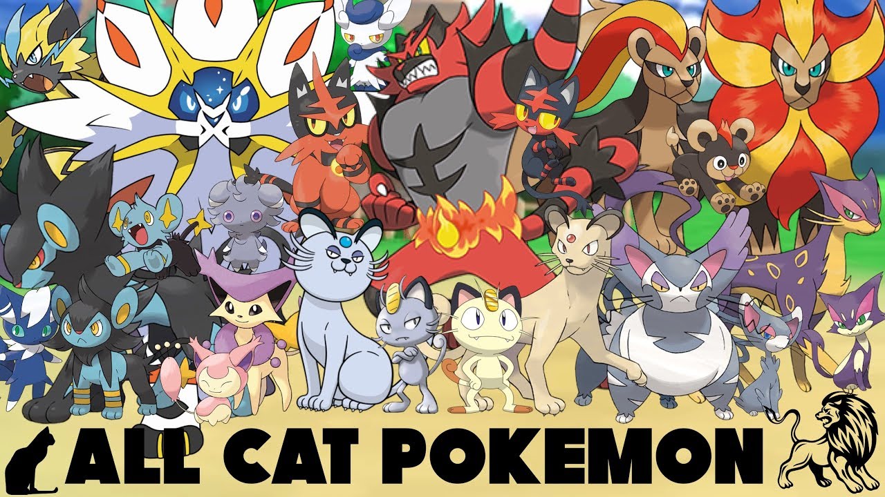 The Complete List of Cats in Pokemon