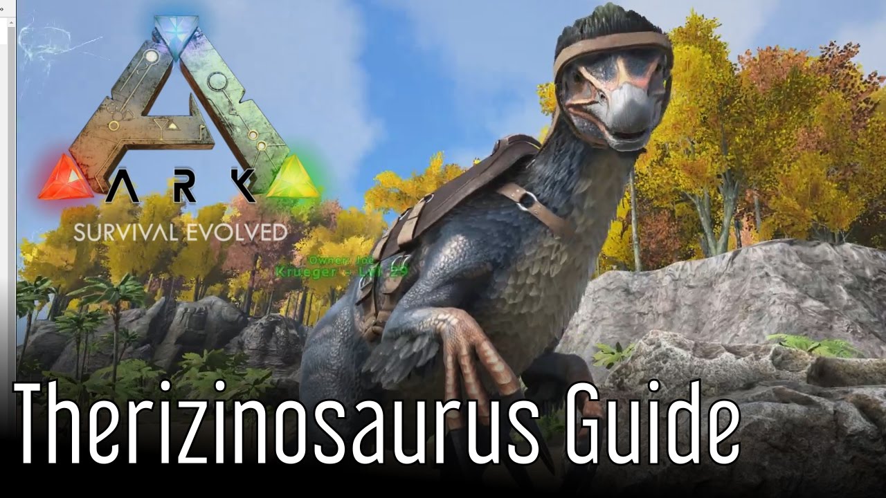 Ark Therizinosaurus Guide