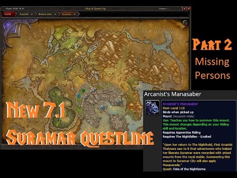 Suramar Questline