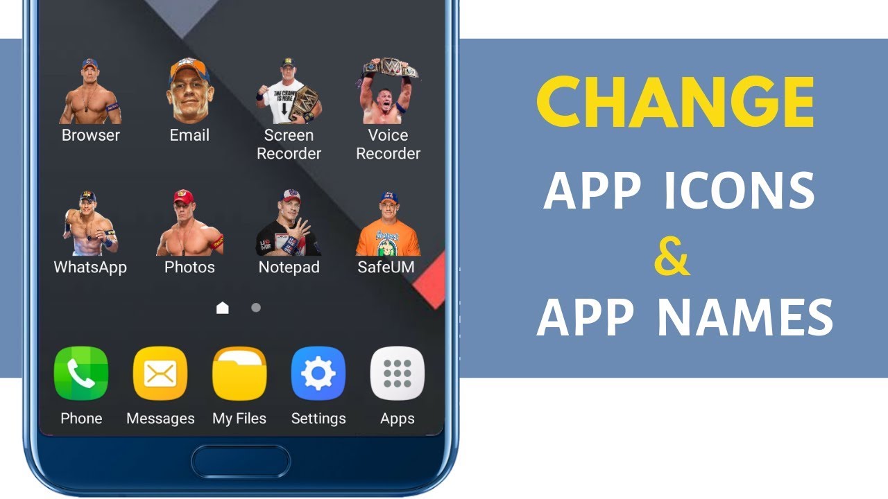 Change App Icons on your Smartphone