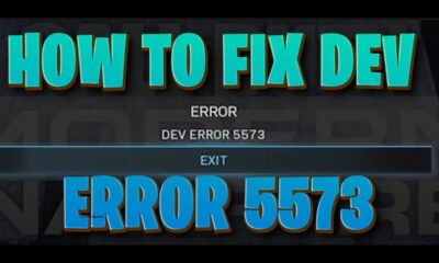 Dev Error 5573