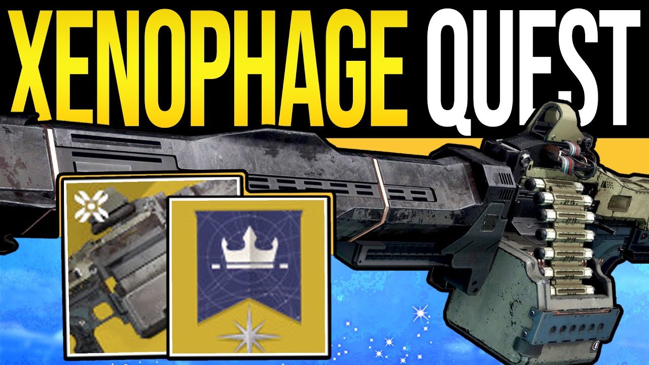 Destiny 2 Xenophage Quest How To Get Xenophage Exotic Machine Gun