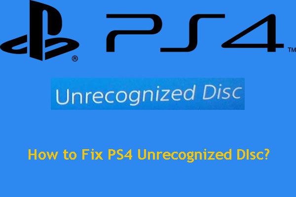 PS4 Unrecognized Disc Errors