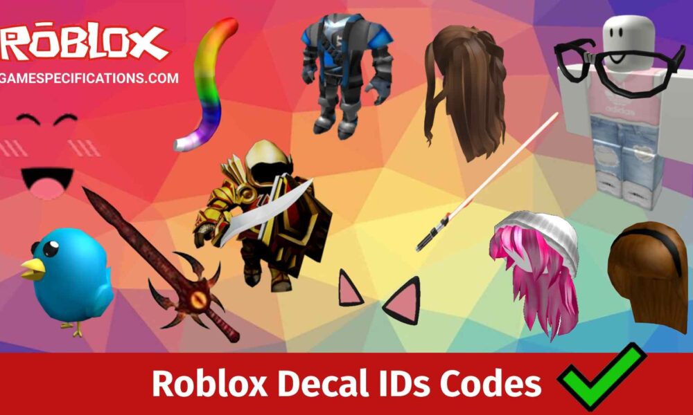 Roblox Decal ID and Spray Paint Code (2021)