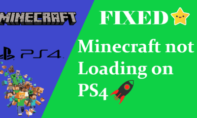 Minecraft PS4 Not Loading