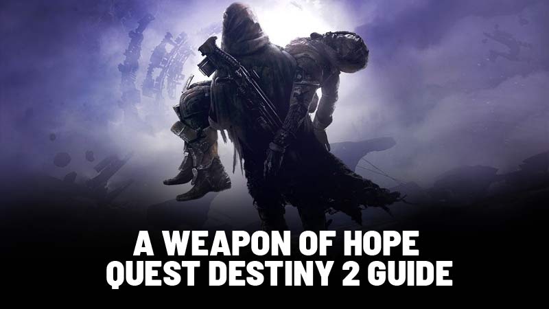 Destiny 2 a Weapon of Hope