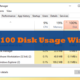 Disk Usage On Windows 10