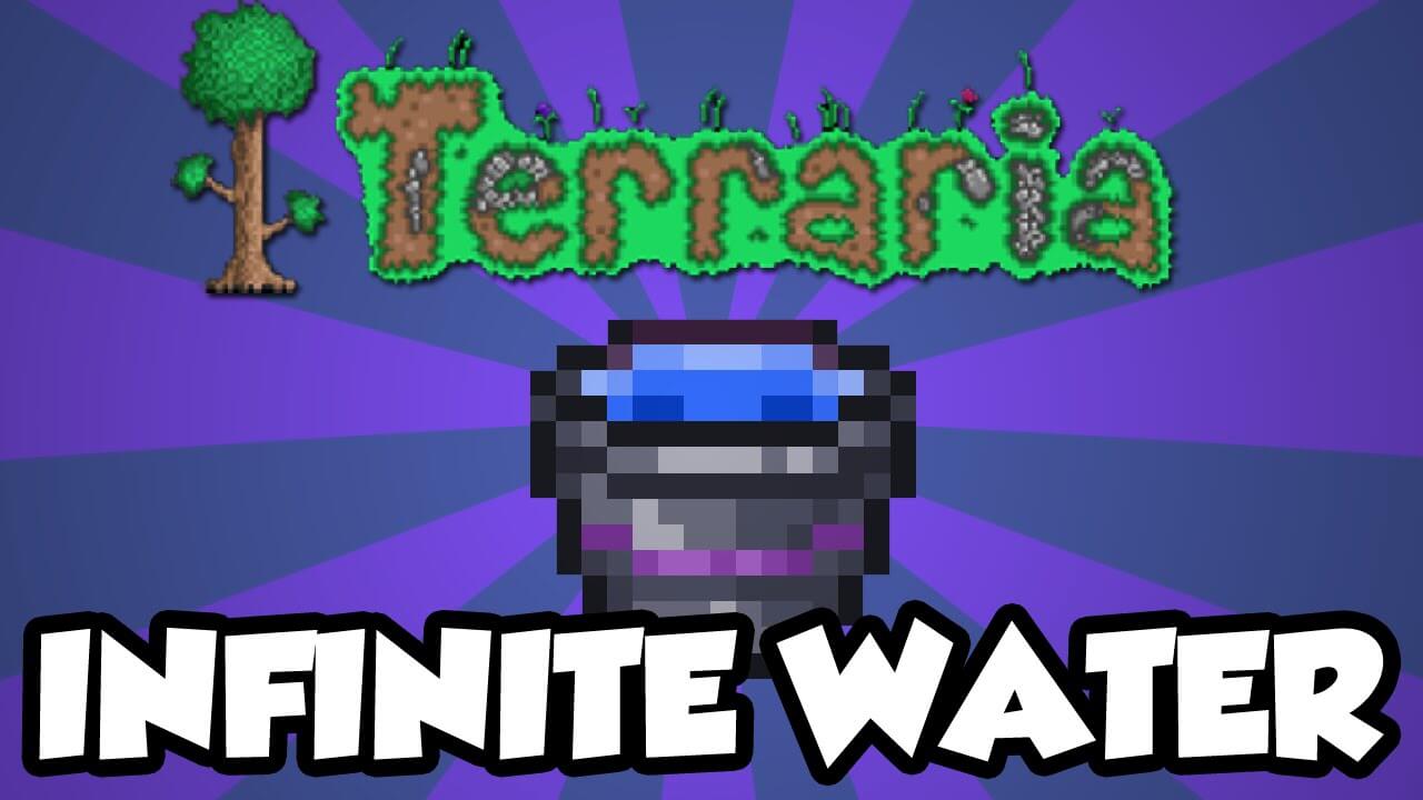 Infinite Water in Terraria