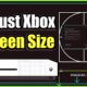Adjust Screen Size on Xbox One