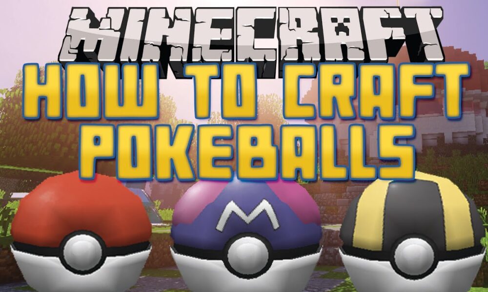 How to Make Poké Balls In Pixelmon Mod