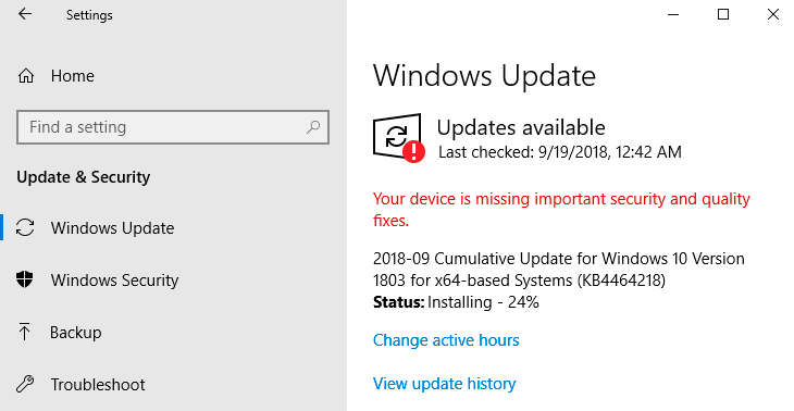 Disk Usage On Windows 10