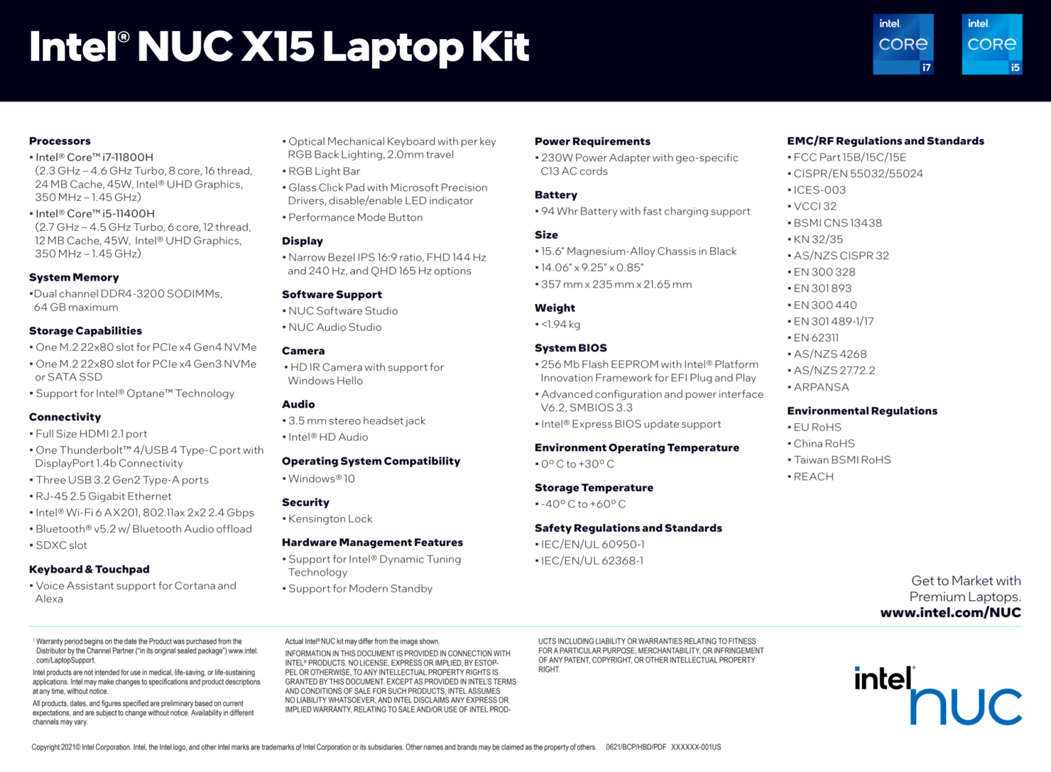 Intel Presents NUC X15