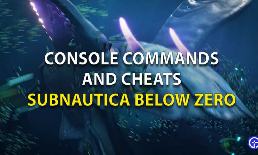 subnautica below zero commands