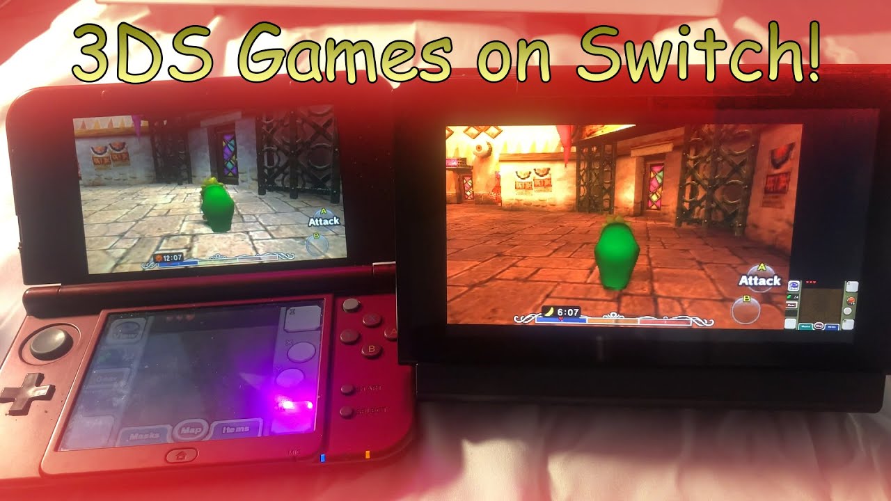 Play 3DS Games on Switch