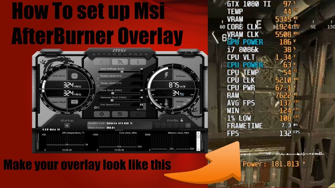 msi afterburner rivatuner statistics server