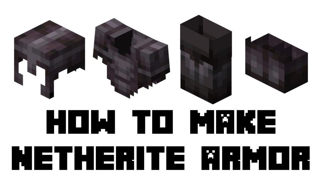 Minecraft How Do I Make Netherite Armor 1.20