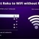 Connect Roku to Wifi Without Remote or Hotspot