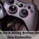 Sticky Buttons on Xbox Controller