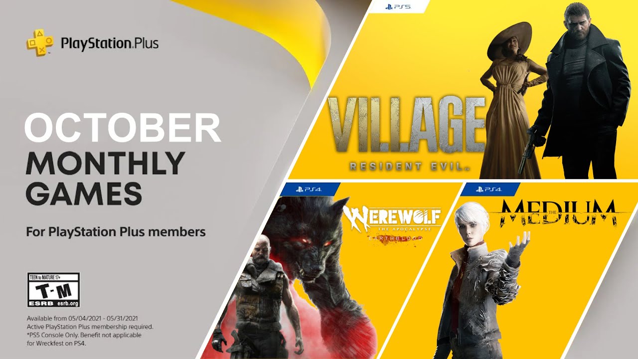 PS Plus Games for October