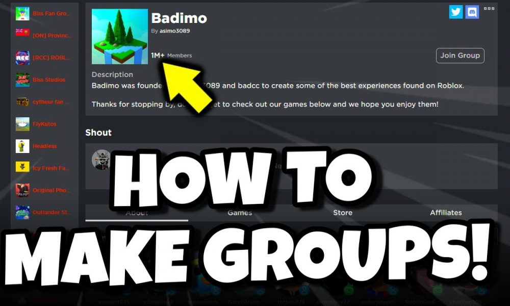 How To Create A Group On Roblox