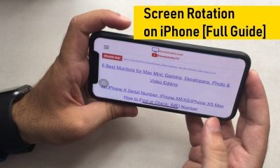 Rotate Screen on iPhone