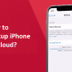 Backup iphone to icloud on Mac