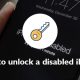 Unlock a Disabled iPhone