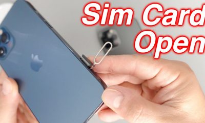 Open Sim Card Slot on Iphone