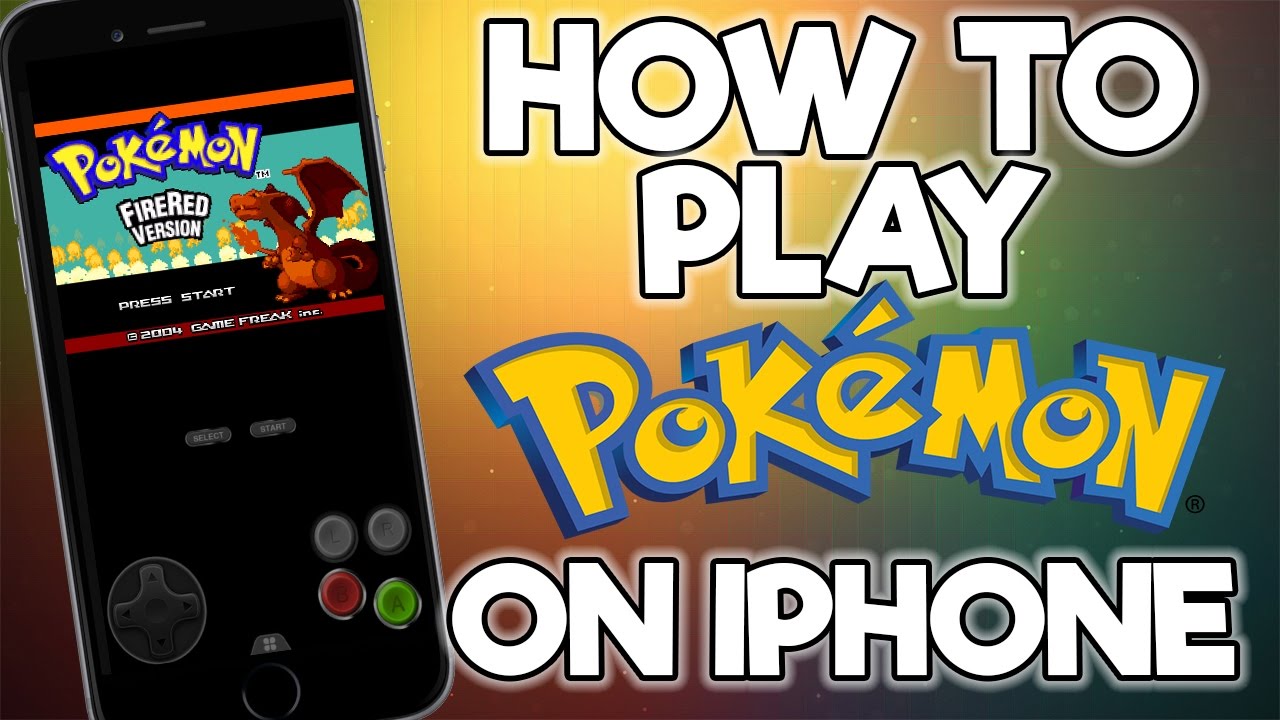 Play Pokemon on iphone for Free