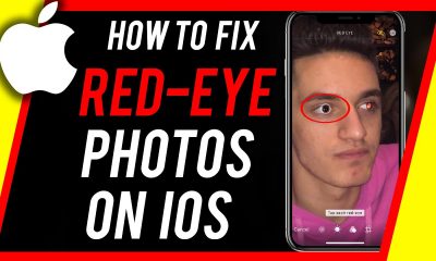 Remove Red Eye From Photos on iphone