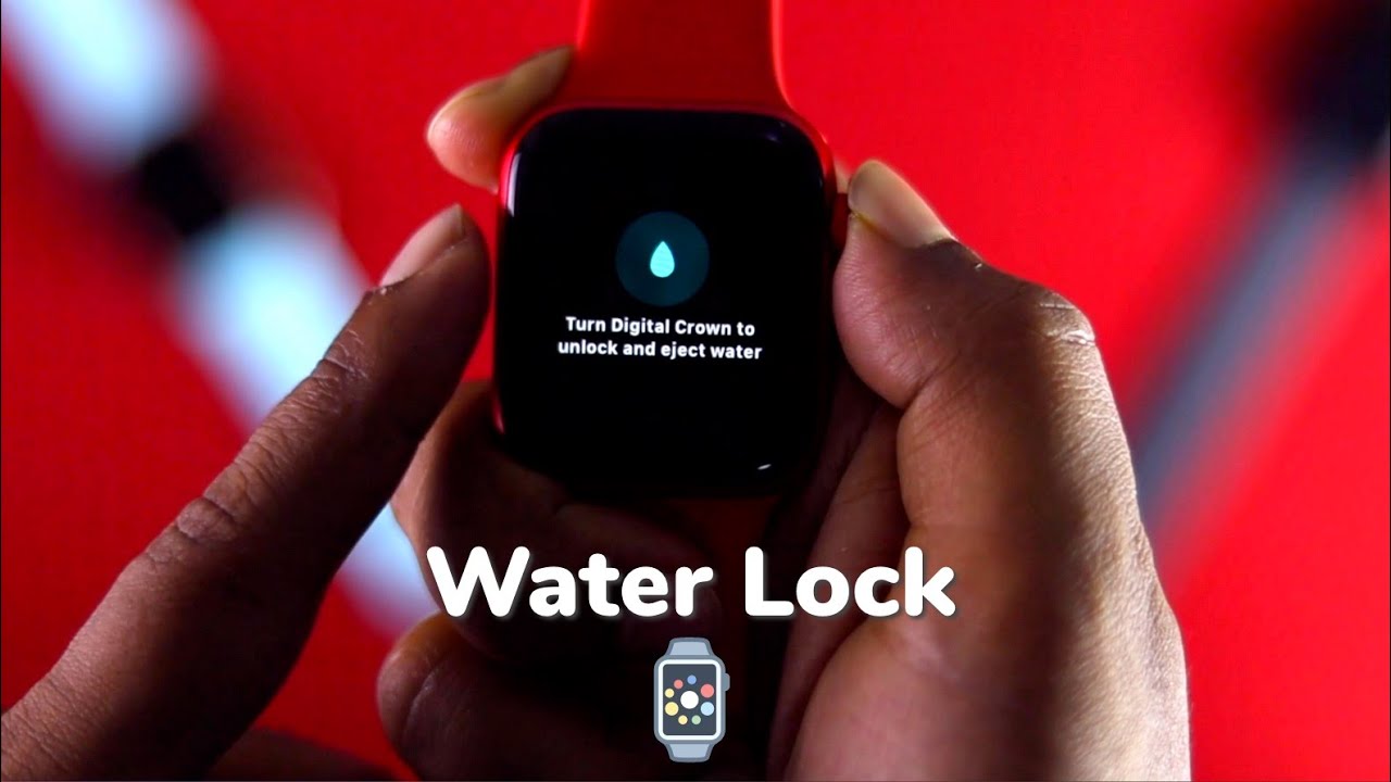 Digital Crown to Unlock and Eject Water on Apple Watch