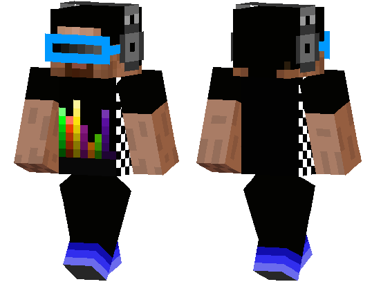 Epic Face DJ Minecraft Skin