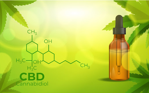 CBD Oil Gold Bee