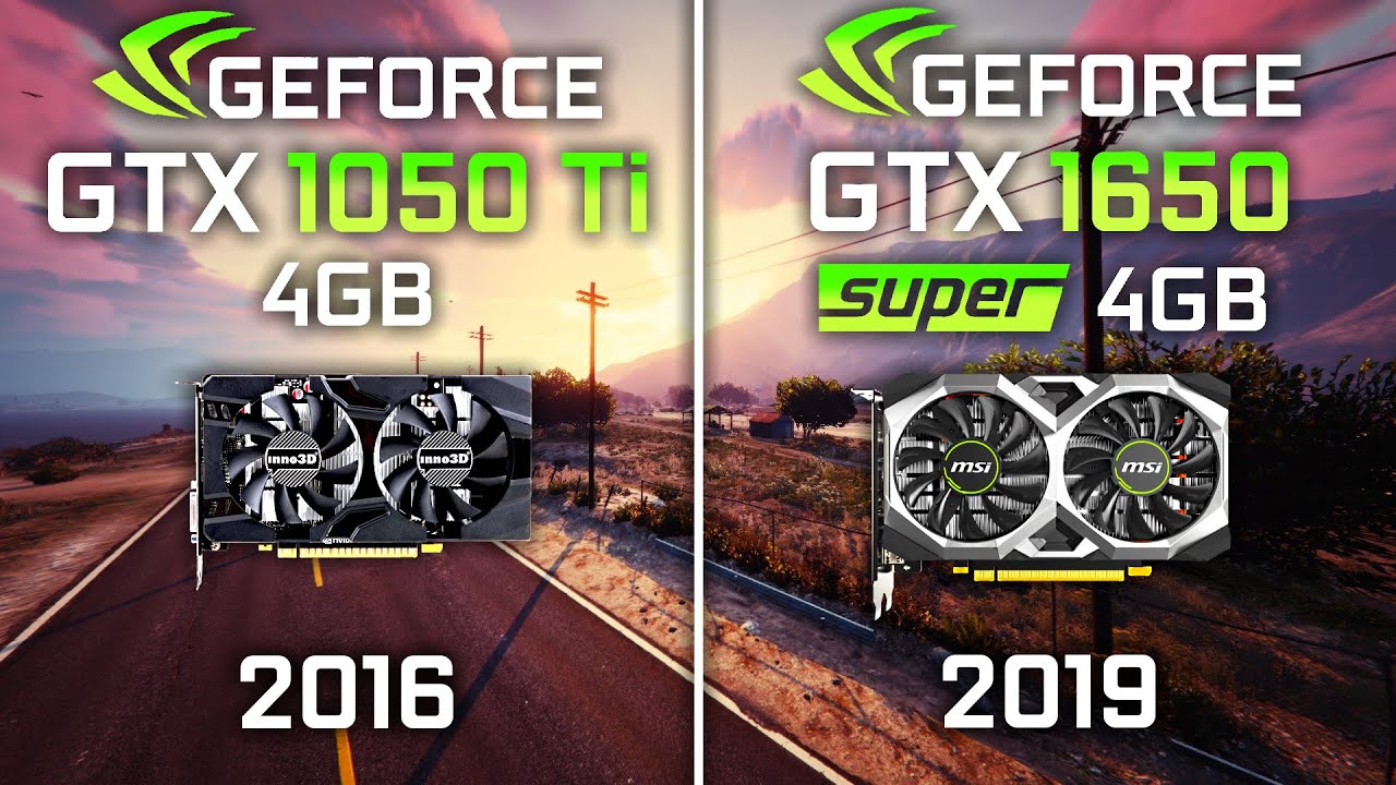 gtx 1050 ti vs gtx 1650