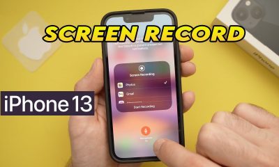 Screen Record on iphone 13