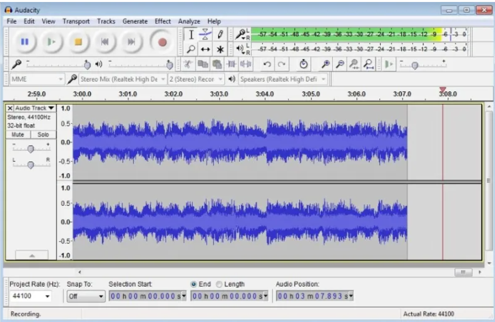 record audio from mac on audacity