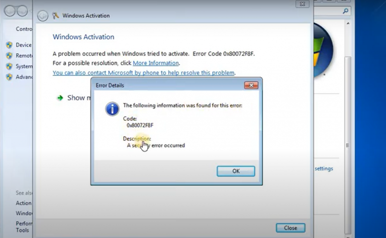 How to Fix Error Code 0x80072f8f on Windows 7: The Easy Way