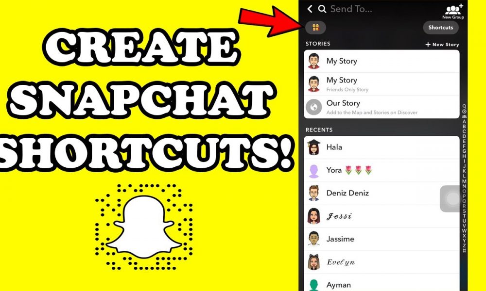 How to Make a Shortcut on Snapchat