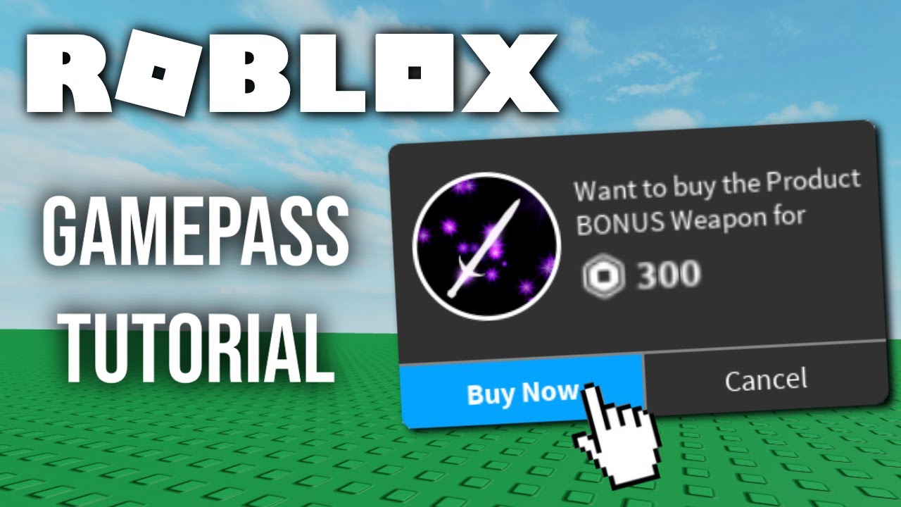 Como CRIAR GAMEPASS e FAZER FUNCIONAR! (de graça) - ROBLOX STUDIO BR 