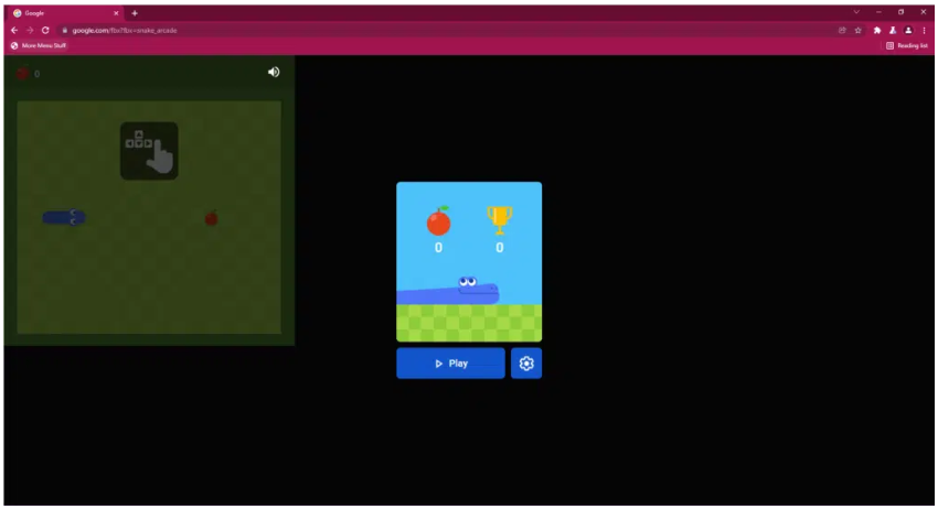 Google Snake Menu Mod (Unblocked) Download for Mobile