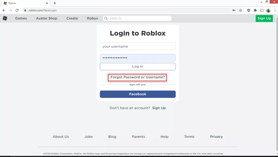 How to change your Roblox username and reset your password