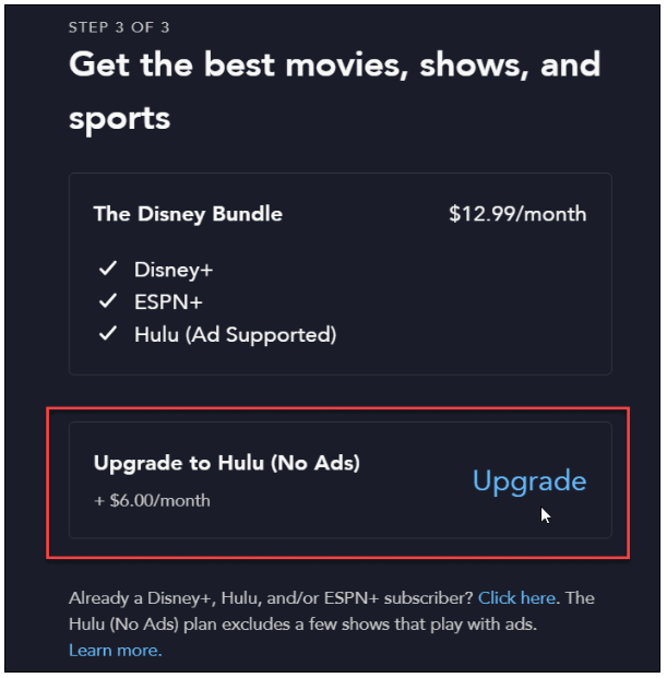How to Add the Disney Plus Bundle with ESPN+