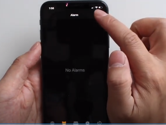 How to Set Up Alarm in iPhone X?