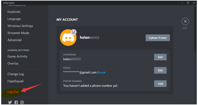 How to Log Out of Discord on PC