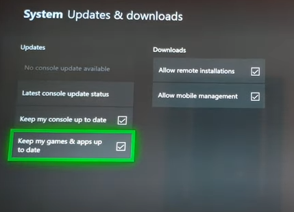 How to Automatically Update Your Xbox One