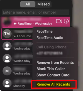 How to Clear Facetime History on Your Mac