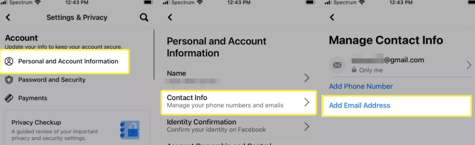 How to Change Your Email Address on Facebook