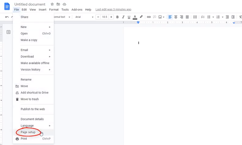 How to Change the Background Color on Google Docs