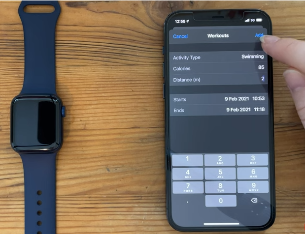 How to Add Workout to Apple Watch Manually
